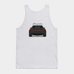 Rear Supra 5th Generation GR A90 black Tank Top